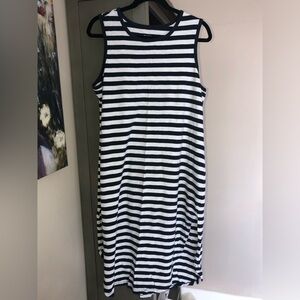 Time & Tru Casual Striped Summer Dress